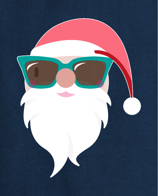 Santa hipster
